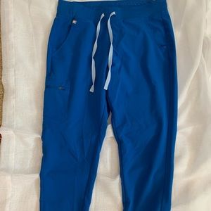 Figs Zamora Jogger Scrub Pants Royal Blue